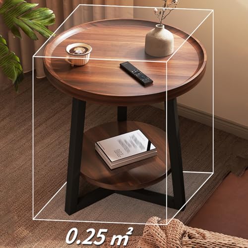 Table de salon en bois compacte pour optimiser l'espace des petits salons
