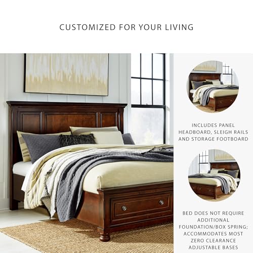 Image of Signature Design by Ashley California King Platform Storage Bed