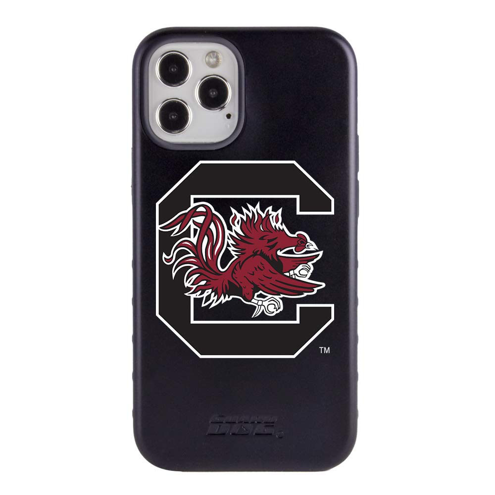 Guard Dog Case Compatible with iPhone 12/12 Pro - Military Grade - Rugged Two Piece Protection - Collegiate Licensed - South Carolina Gamecocks - Logo