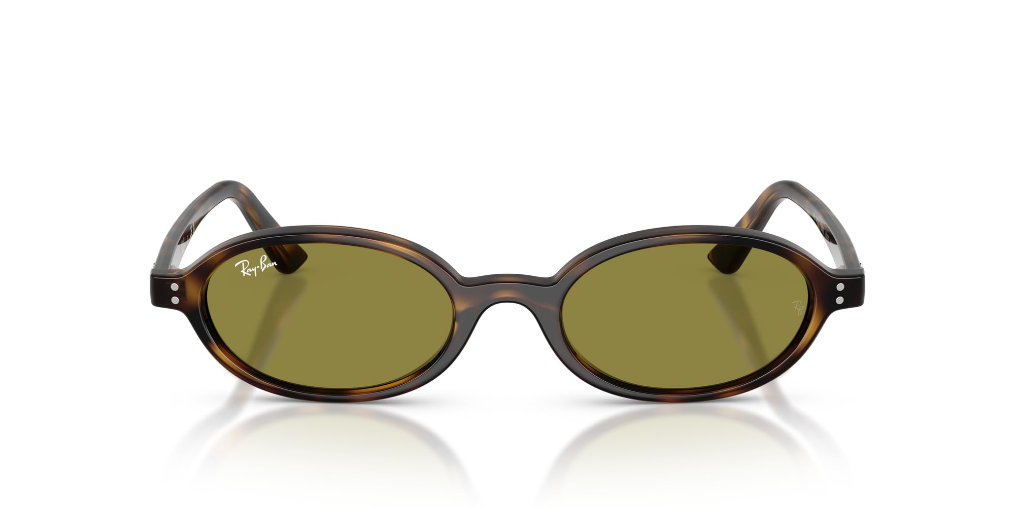 Ray-Ban RB4472 Oval sunglasses, Havana/Green, 48 mm