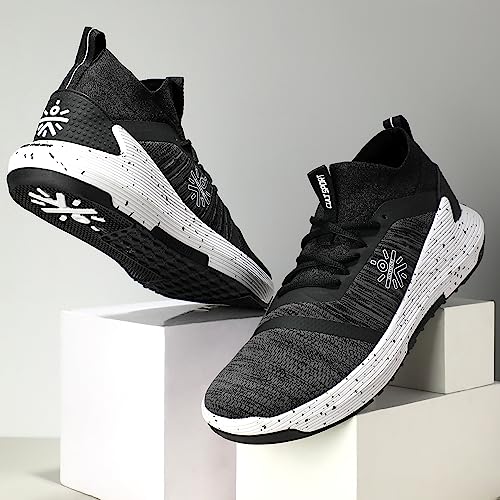 Image of Men's Pro-Train Training Shoes, Breathable Mesh Upper, Sockliner, Provides Stability, Enhanced Grip, Multi Directional Flexibility, High Energy Return, Lace-Up, Pull Tabs