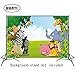 HUAYI Jungle Safari Party Backdrop Kids Birthday Background Photo Studio Banner Baby Shower Photo Booth Newborn Photography Props XT-6521