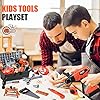 51wyywhoxws - Best Kids Tool Set 2023: Zealous 45 PCS Toddler Tool Kit with Electronic Drill & Toolbox | Pretend Play Toys for Ages 3-8 | Ideal Gift for Boys - Kids tool set