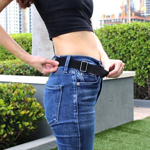 Millennials In Motion Elastic Belt for Tucking Sweater Crop No Show Flat Belt That Doesn't Dig Into Belly4