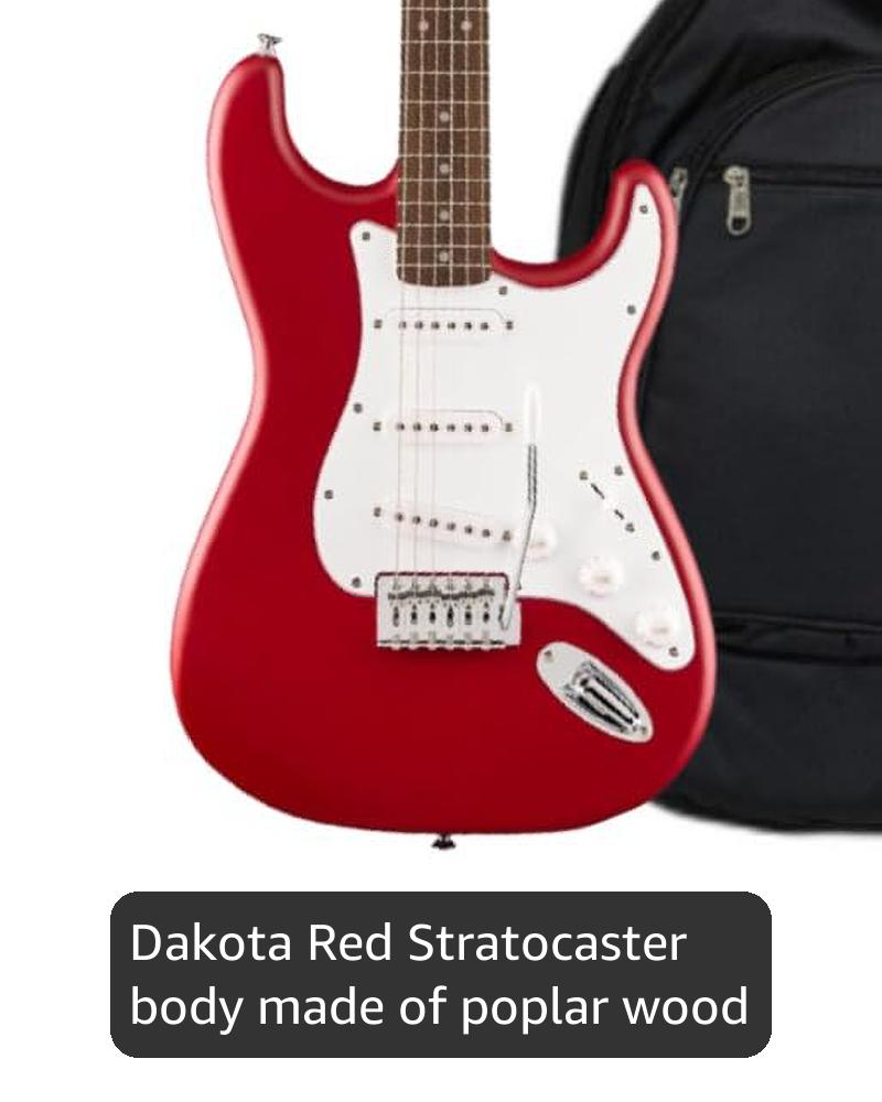 Fender Squier Debut Series Stratocaster Poplar Electric Guitar
