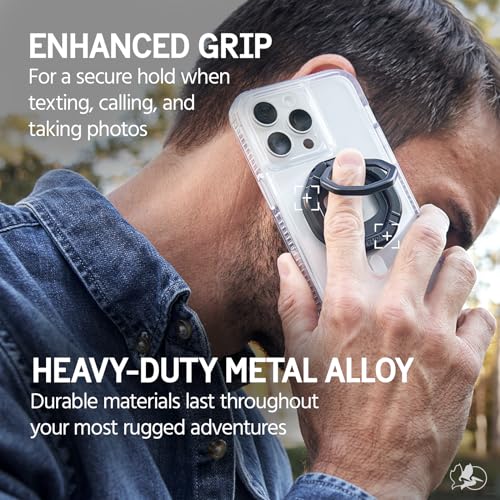 Pelican 3-in-1 Magnetic Phone Grip with Phone Stand & Bottle Opener - Black - image 4