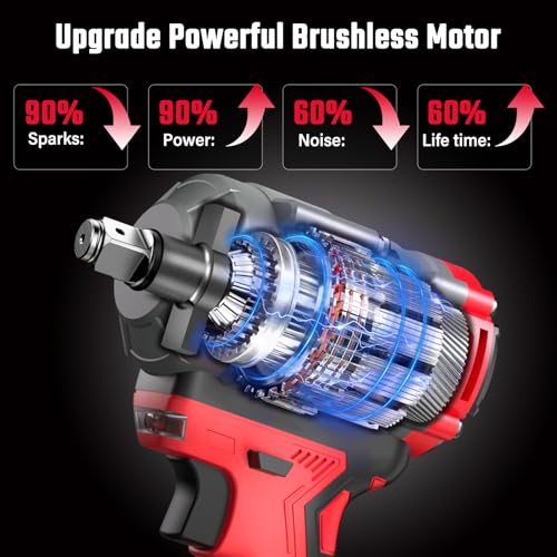 Revvstark Cordless 1/2 Inch Impact Wrench thumb #2