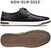 Jousen Men's Casual Shoes Memory Foam Mens Fashion Sneakers Business Dress Sneaker (A81Q06 Black 10)