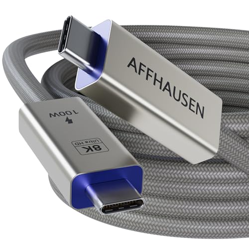 Câble Thunderbolt 4 pour connecter vos ordinateurs au bureau
