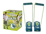 Flybar My First Stilts - Stomp & Squeak Foam Stilts for Kids 3 & Up (Blue)