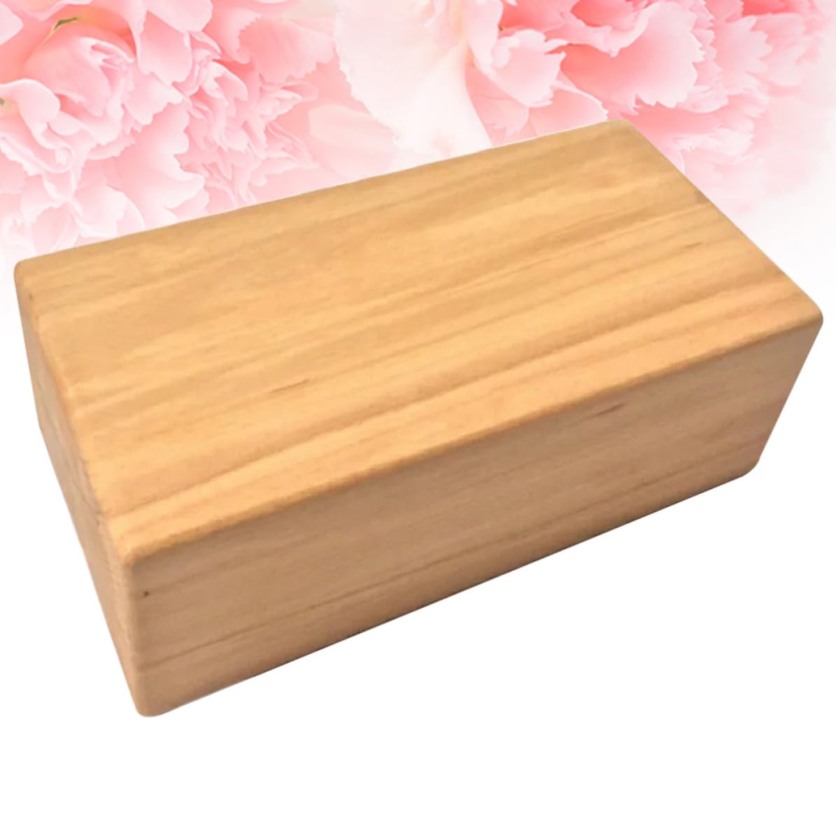 Ladrillos de Yoga de Madera de Haya Alta Densidad Amarillo