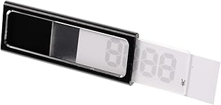 VILLCASE 2pcs Price Display Board Signs Tag Cost Label Rack Cost Label Display Stand Reusable Sign Holder Meeting Display Stand Name Rack Label Holders Jewelry Drop of Water Aluminum Alloy