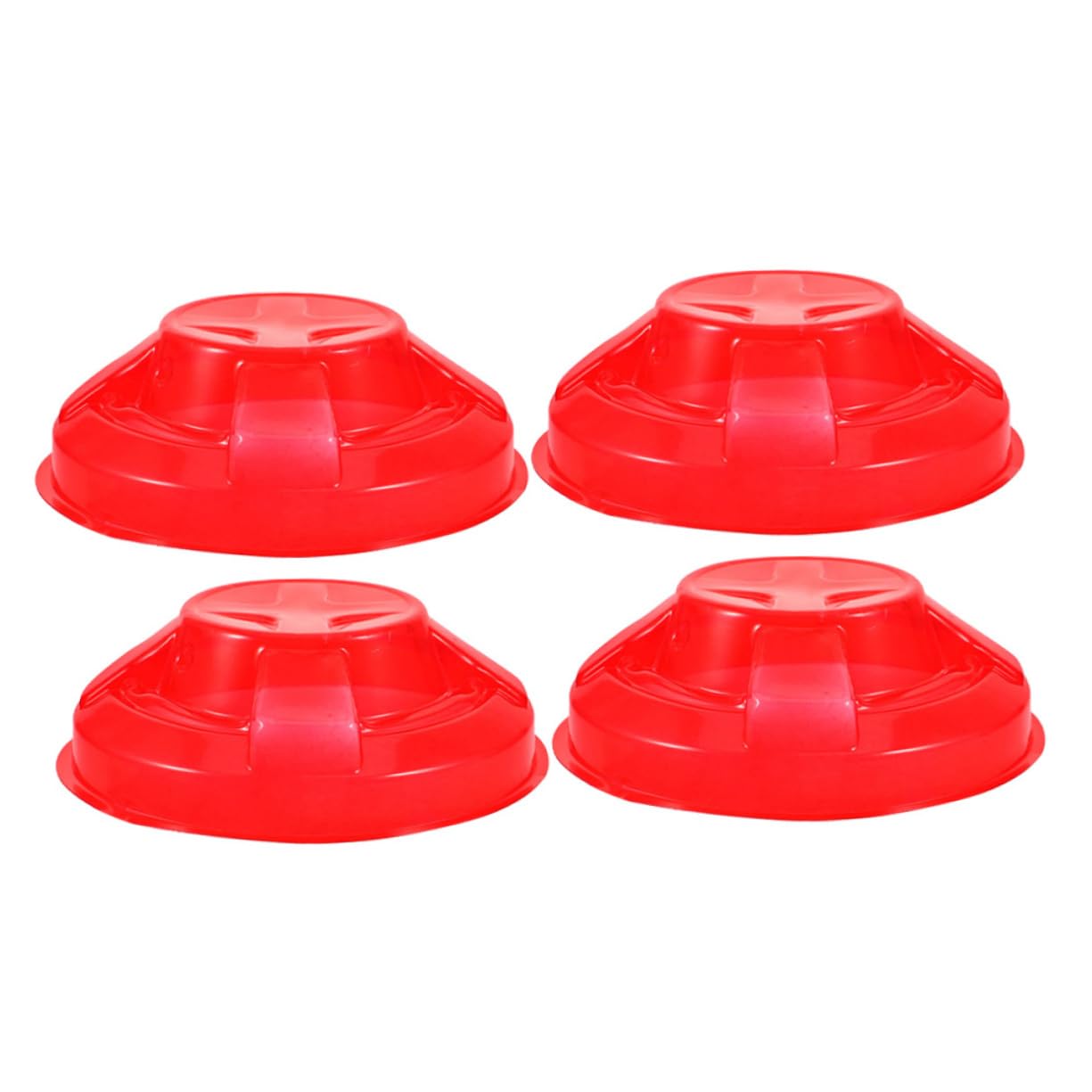 Angoily 20 Piezas Cubierta Antipolvo para Detector de Humo Guardia del Detector de Humo Cubierta de Alarma de Smog Cubiertas para detectores de Humo Tapas de detectores de Humo. Rojo