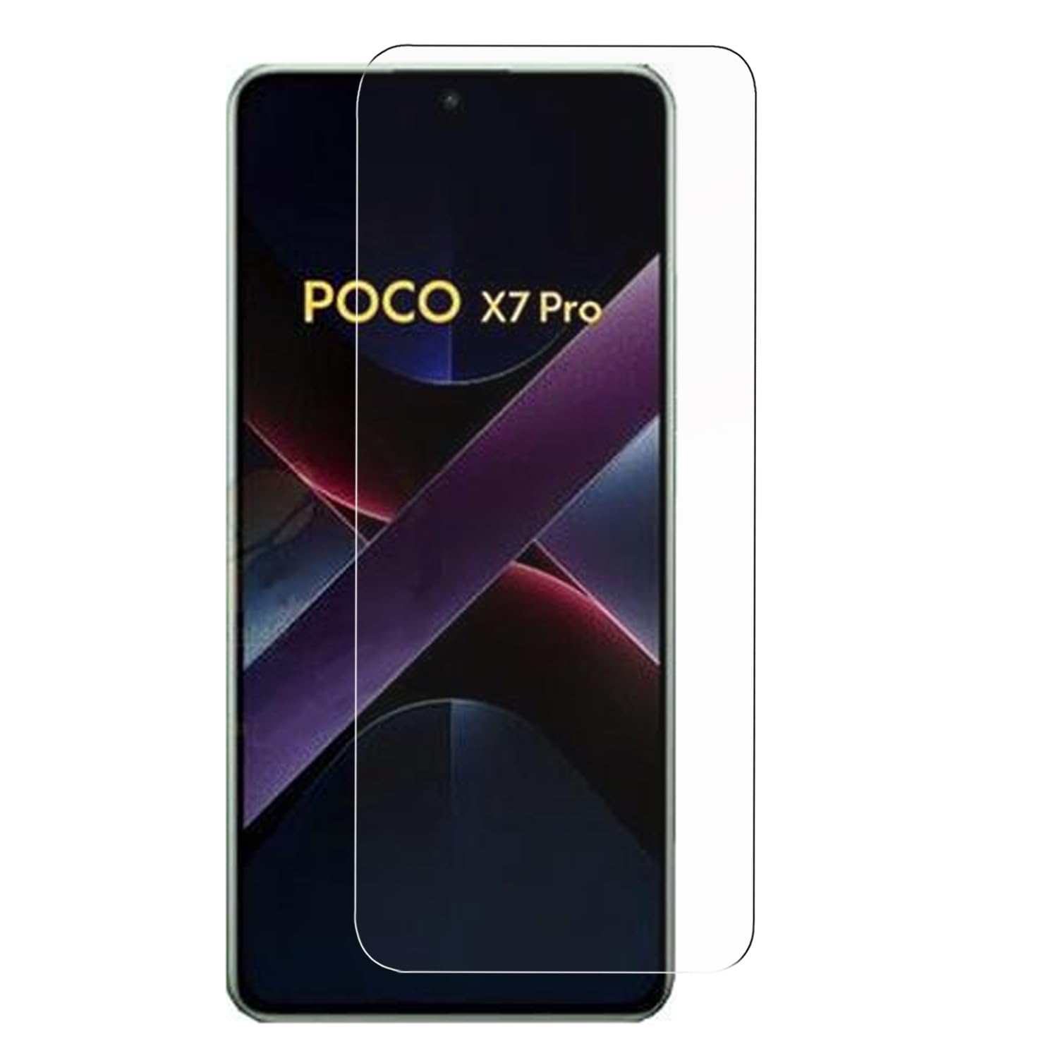 100X Protector Pantalla para Xiaomi Poco X7 Pro | Cristal templado movil | Antiarañazos | Antihuellas | Dureza 9H | Ultra fino | Ultra Transparente | Ultra Resistente