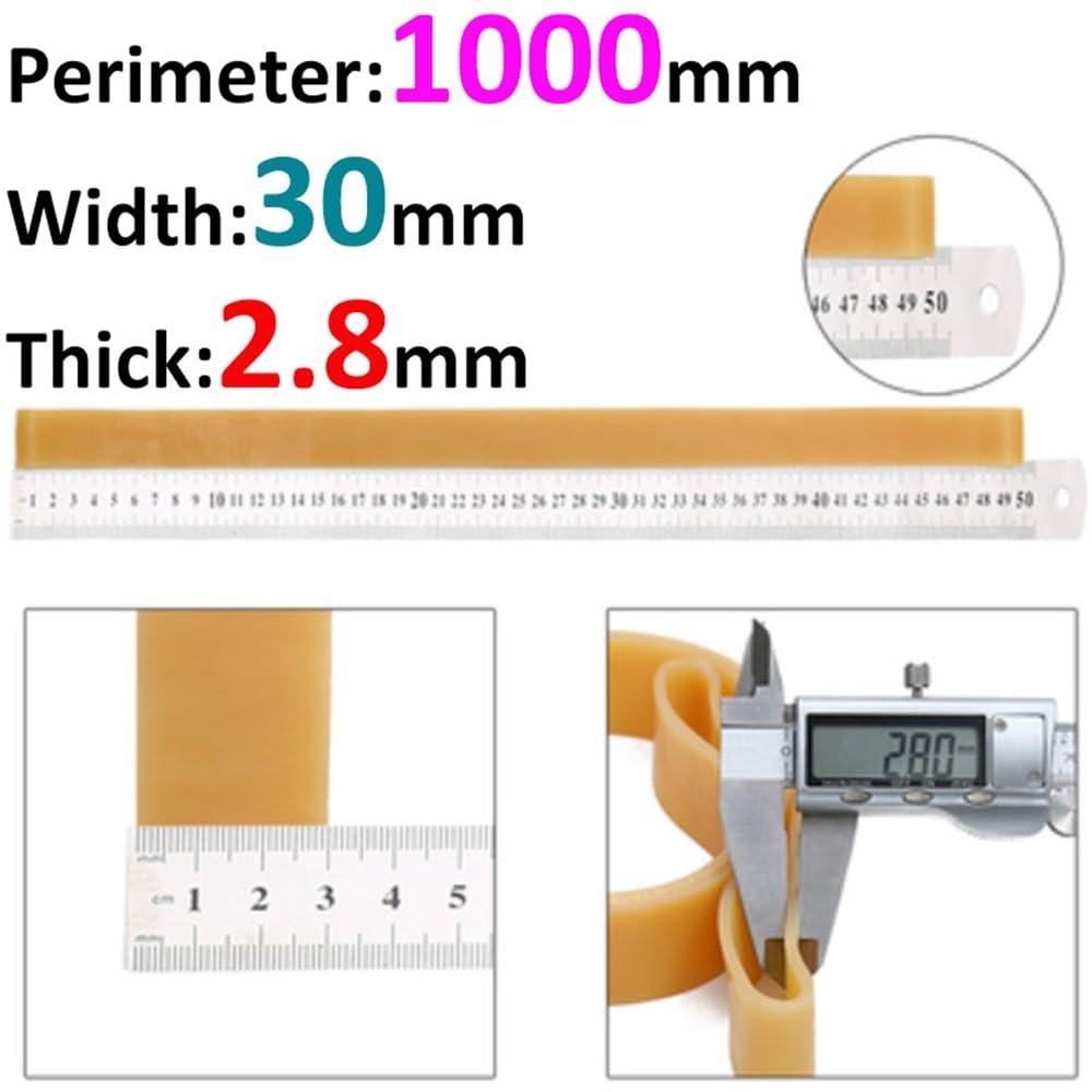 Gomas Elásticas, 1 Banda elástica de látex, Silicona, Anillo Goma Grande, ensanchado y Alargado for Atar jarras Vino(Champagne Gold 8pc,200cm(6.6ft))