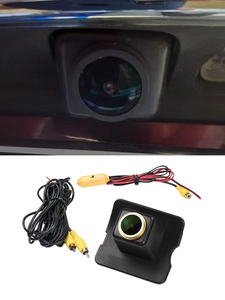 HD 1280x720p Dorado Cámara CCD Cámara de Marcha Atrás Impermeable Cámara de Aparcamiento Cámaras de visión Trasera para Mercedes Benz M ML R GL -Class MB W164 W251 X164