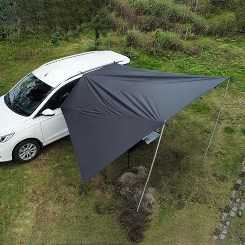 MOOWI Toldo Coche para Honda CR-V CRV BR-V Breeze Avancier 2002-2025, Impermeable Protección Solar Toldo Furgoneta Camper con Ventosas para Camping Viajes Playa Picnic,L 2.5m*4m