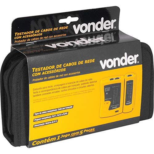 Testador Cabo de Rede com Acess Jg Vonder