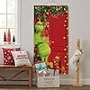 OUDE HOWER Cute Christmas Door Cover Christmas Door Decorations Christmas Front Door Decorations Funny Christmas Background Holidays Hanging Door Banner for Christmas Winter Decorations #5
