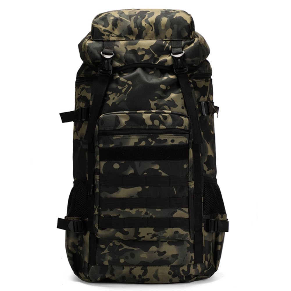 Sac à dos de randonnée 70l imperméable avec poches multiples - 7