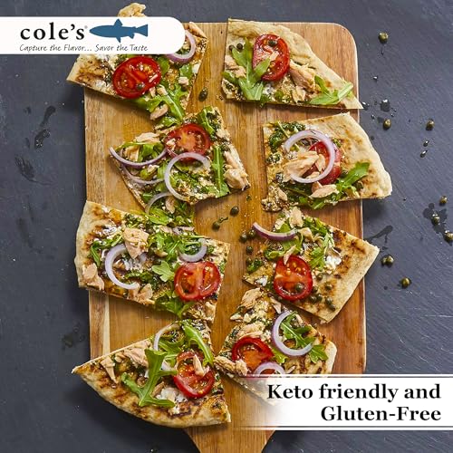 Cole'S Seafood Sampler Variety Pack - Wild Mackerel Canned Fish Smoked Trout Fresh Water Smoked Rainbow Trout Smoked Salmon Wild Sardines In Olive Oil Wild Caught Skinless Boneless Low Sodium thumb #4