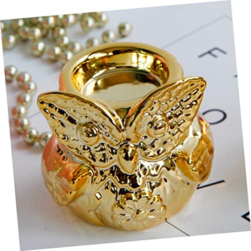 Candlesticks Wedding Candle Holder Ceramic Candle Holders Ceramic Tealight Holders Ation Ceramic Decor Para Cuartos Owl Tealight Candle Holder Tea Light Holder Decorate #TOP4