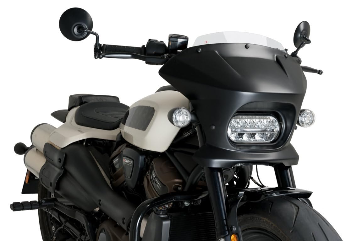 Puig Fury Sport Semifairing+Clr Screen Harley Davidson Sportster S RH1250S 21-24