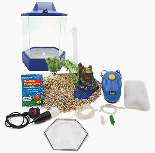 Quality Pet Products Hexaquarium 3 Fish Starter Kit