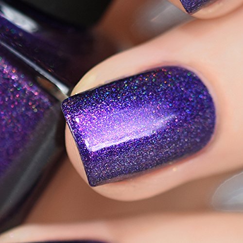 Image of ILNP Purple Plasma - Electric Purple Holographic Nail Polish