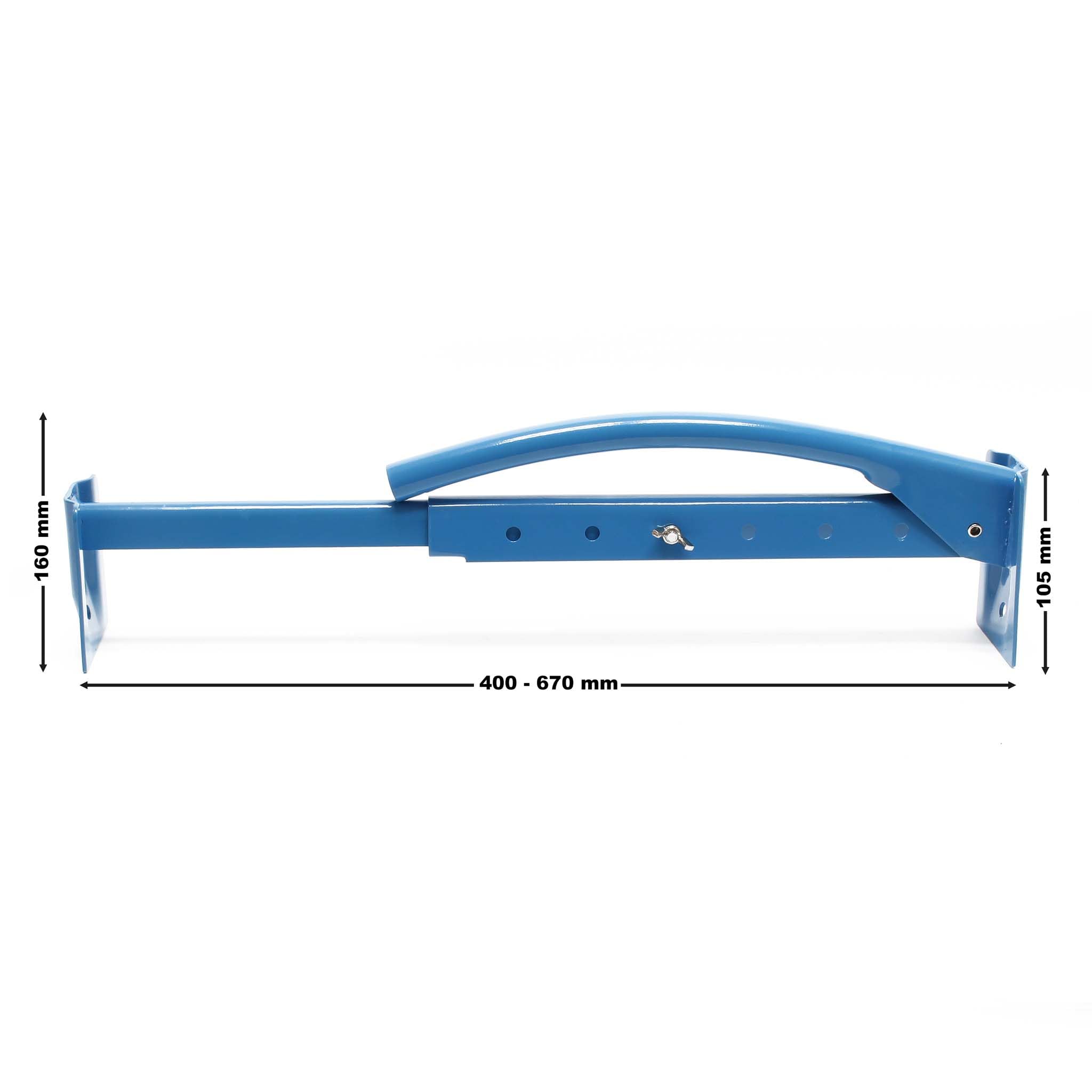 Pince de pose de dalle Levage Transport Porte-pierres Dalles Briques Extensible Réglable 400-670 mm