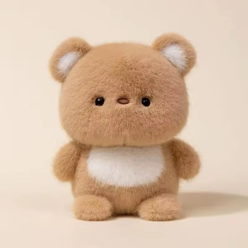Image of SCOOBA Cute Mink Fabric Tiny Bear Soft Toy 20cm Height (Tiny Bear)