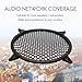 sunnates 6 Inch Speaker Grill Cover Plastic Subwoofer Grill Speaker Grill Cover Mesh Subwoofer Speaker Cover Car Audio Speaker Grill Cover 2PCS