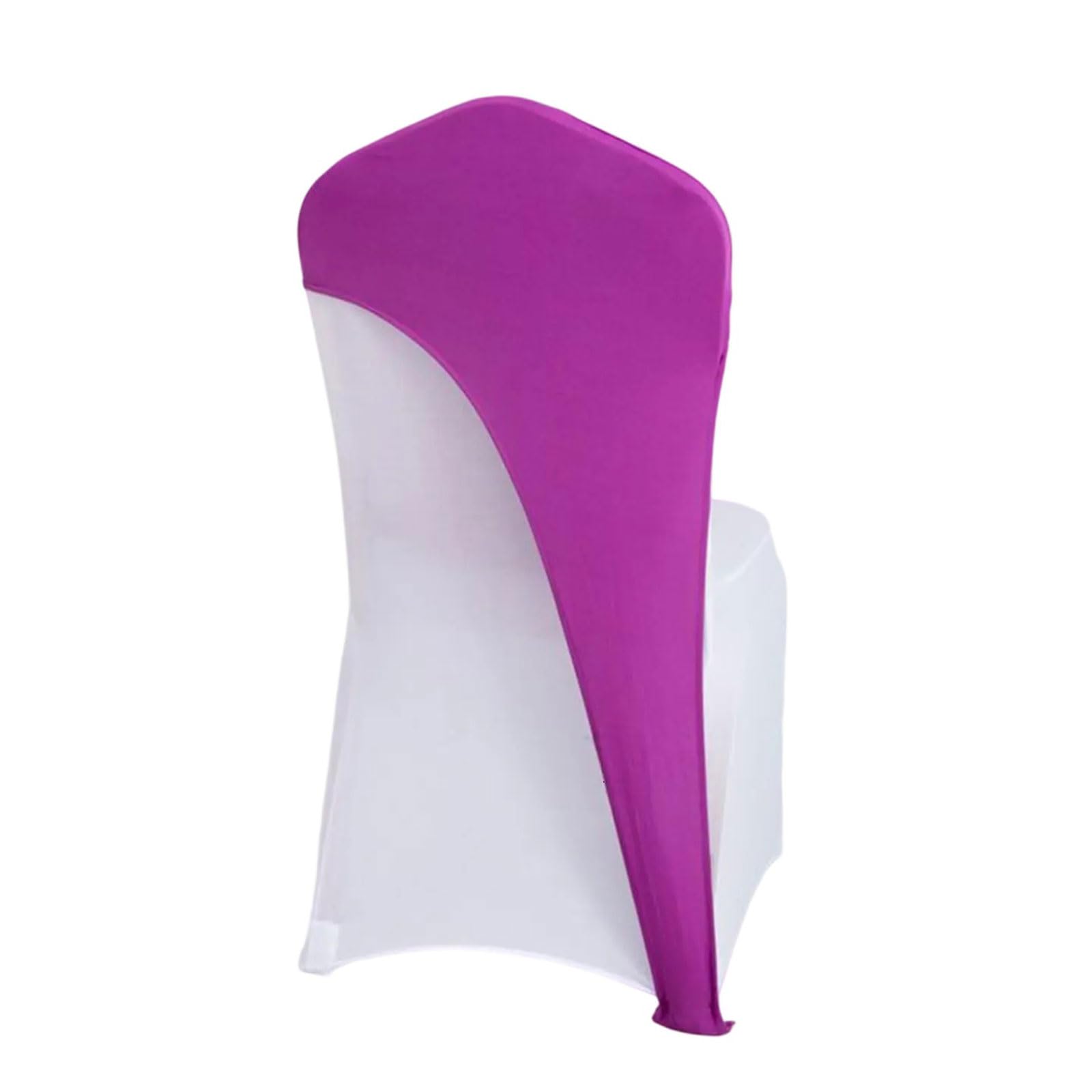 Woedpez Chair Hoods Sash Bands Stretch Spandex Caps Covers for Celebration and Event Spandex Covers