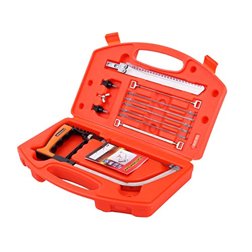 Yonntech 12 pcs Set di Sega a Mano Multiuso Seghetti ad arco Seghetto Manuale ad Arco per Giardinaggio, Vetro, Piastrelle, Legno, Metallo, Plastica