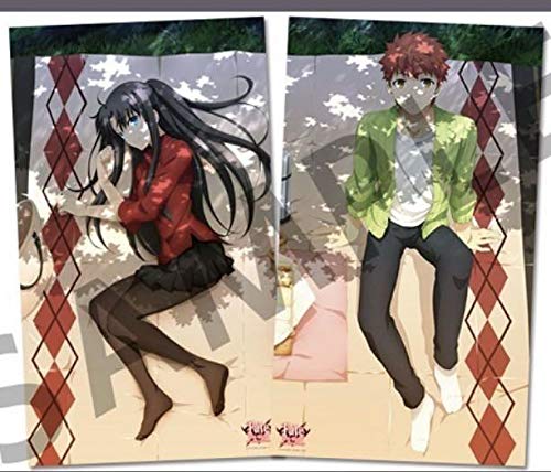 ufotableコミケFate/staynight 超ビッグ布ポスター　凛と士郎 Amazon.co.jp: ufotableコミケFate/staynight 超ビッグ布