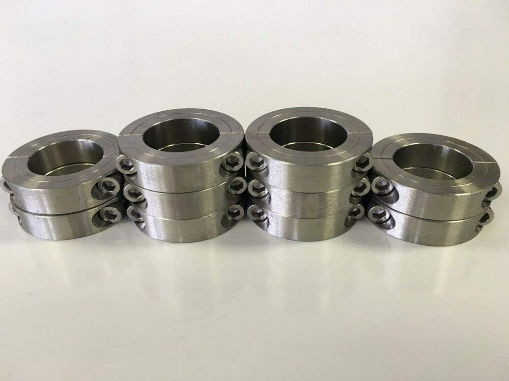 11/4" Inch Stainless Steel Double Split Shaft Collar