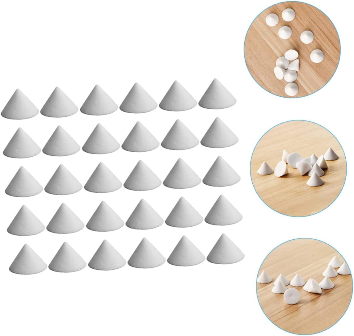 VILLFUL 120pcs Ceramic Pottery Nails Moveable Refractory Support Tools for Pottery Firing Compact Easy to Use for Ceramic Crafting and Shelving