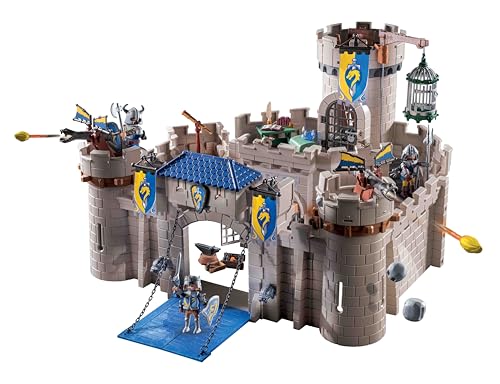 PLAYMOBIL Novelmore 71642 Arwynns Burg, Ritterburg, inklusive DREI Rittern und zahlreichen Accessoires für realistische Gefechte… – Ansicht 6