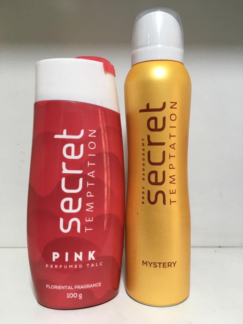 Secrett Temptationn Pink Talcum Powder 100gm & Mystery Deodorant 150ml, For Women, Pack Of 2…-picture-24