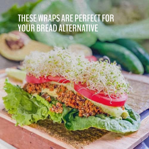 image for WrawP Organi Veggie Wraps - VEGGIE LIFE (3 pack) SHELF STABLE, All Nat