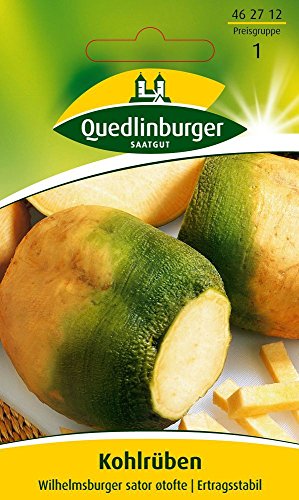 Preisvergleich Produktbild Steckrübe, Grünköpfige gelbe Wilhelmsburger