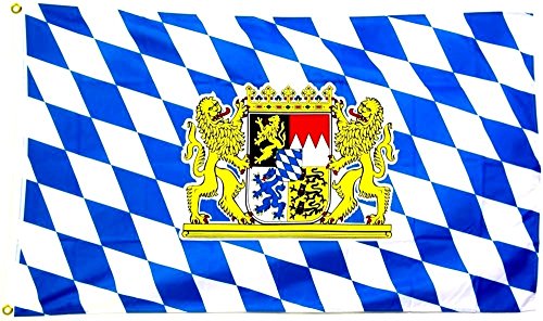 Preisvergleich Produktbild GROSSE Bayern Fahne / Bayrische Flagge / Bayernflagge / Bayernfahne