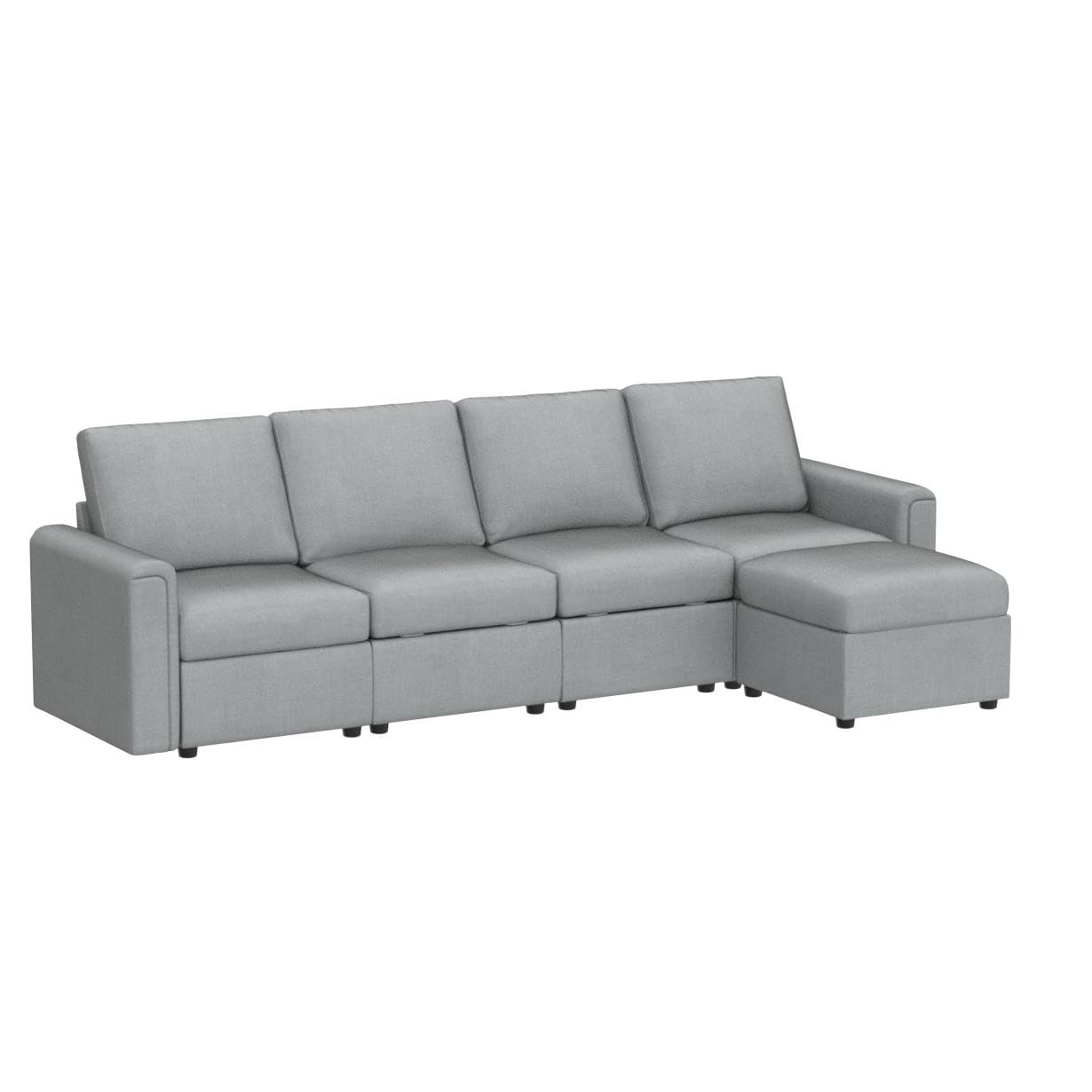 LINSY HOME Grey Sectional...B0B753977S