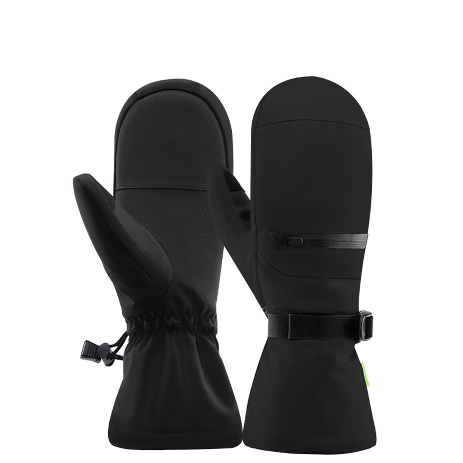 Guantes de esquí for Hombre y Mujer, Impermeables, for Invierno, for Exteriores, Senderismo, Snowboard, Antideslizantes, con Pantalla táctil, Resistentes al Viento cálidos para Clima Frio