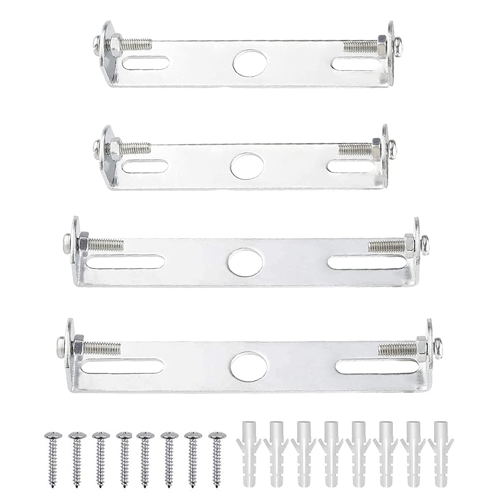 4PCS Ceiling Fixture Light Fixture Bracket,9cm/10.5cm Ceiling Fixture Light Fixture Pendant Bracket with Screws for Home Office