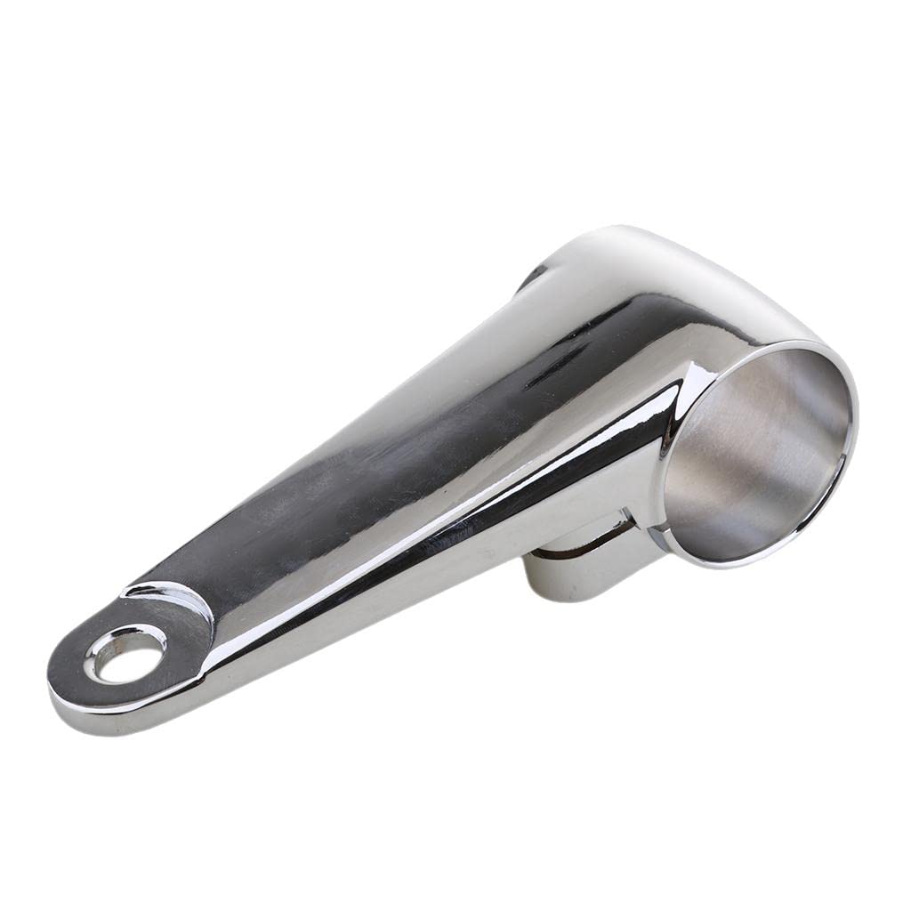 FABLOFT 35/39/41mm Motorcycle Headlight Mount Bracket Fork Ear Silver For Cafe Racer-picture-25