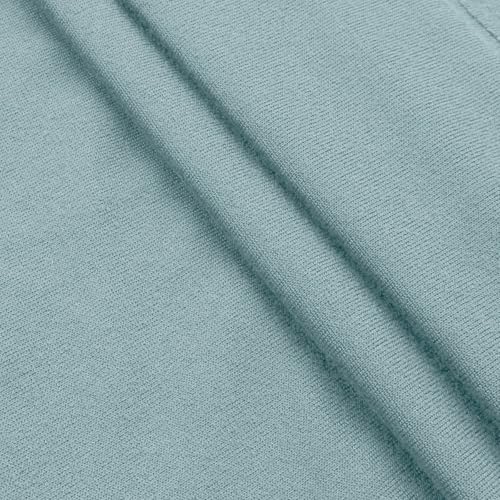 Casual Fashion Solid V-Neck Sleeveless Top Side Hollow-Out Design Breathable Athletic Tank, Cut-Out Shirt for Women Light Blue