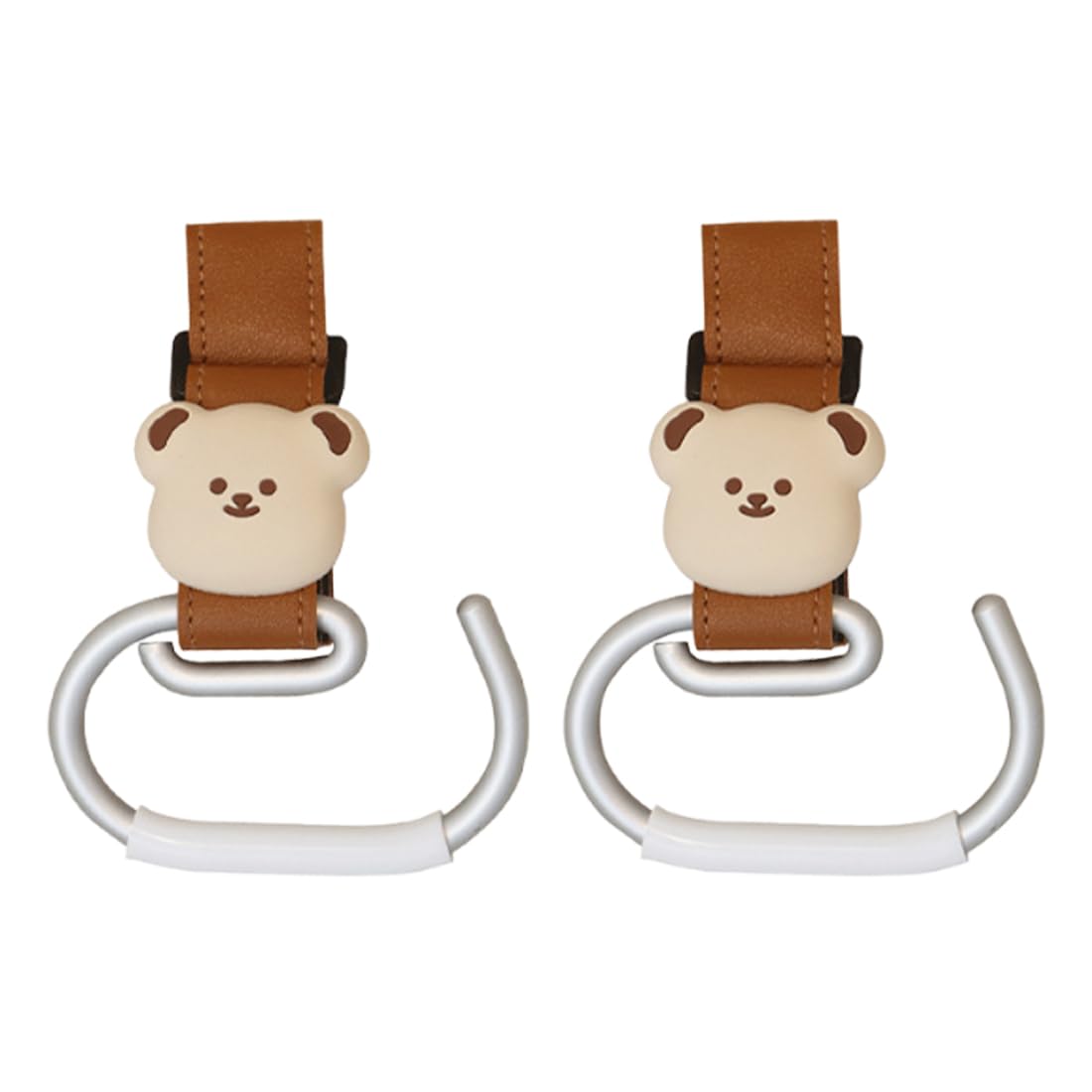 Passeggino Gancio Universale, 2 Pezzi, Accessori Passeggino, Ganci per Passeggino, Leggero E Resistente, Appendi la le borse in tutta sicurezza sulla tua Carrozzina o sul Passeggino