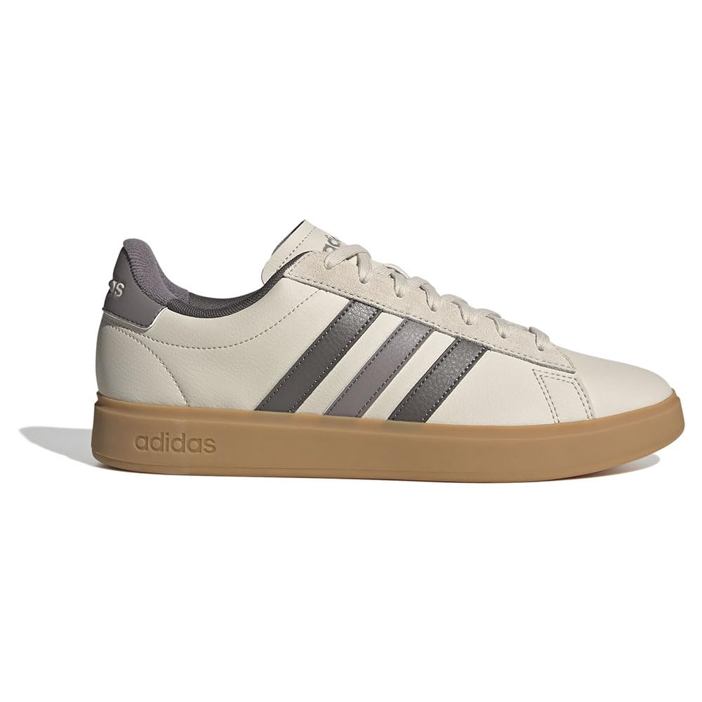 adidas Grand Court Herren-Sneaker, ALUMIN/CHACOA/TAUOXI, 42 EU