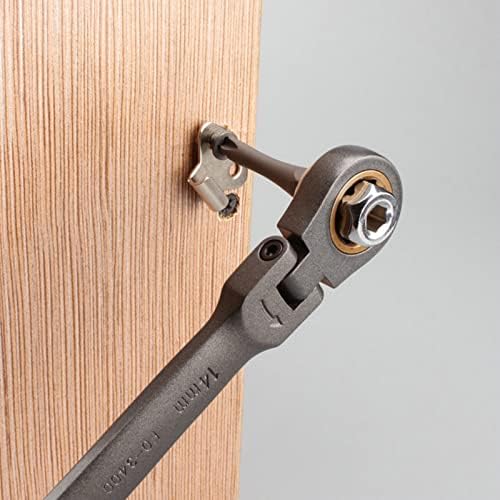 VIGAN Multifunctional Ratcheting Socket Wrench Set Box End Wrench Metric With Adapter Socket Screwdriver Wrench Kit Garden Tool